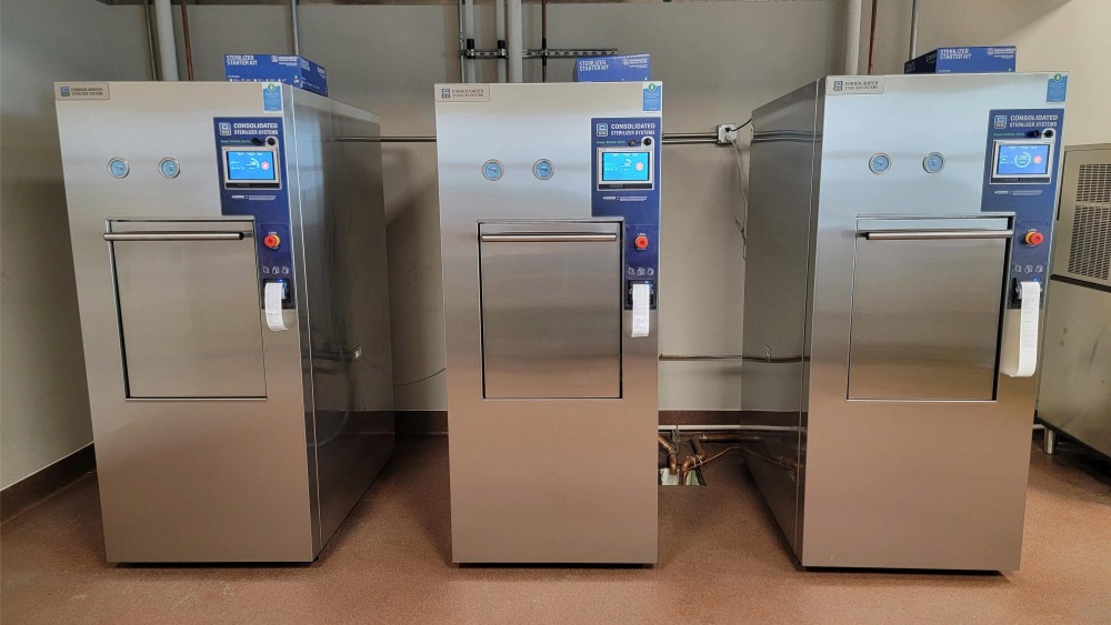 Consolidated Sterilizer Systems 3AV-E-V Autoclaves