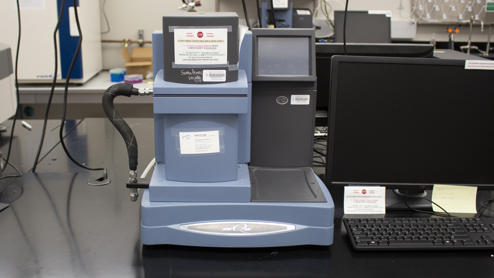 Dynamic Mechanical Analysis in lab