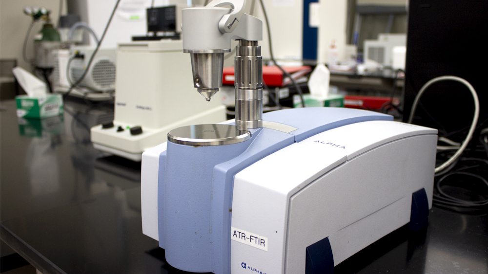 FTIR with ATR attachment