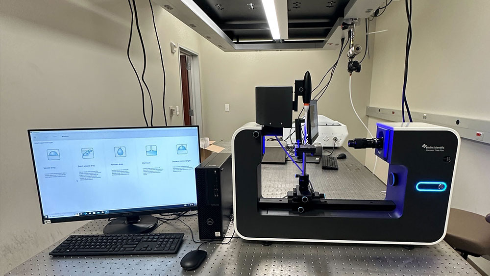 Optical Tensiometer