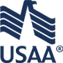 USAA company registered logo