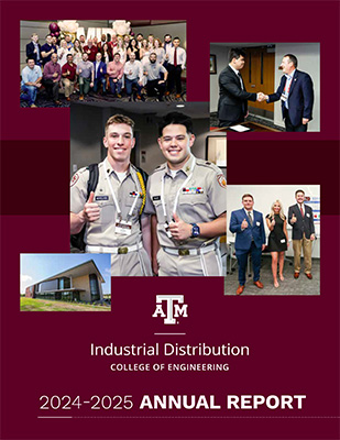 cover of the 2024-2025 Industrial Distribustion annual report