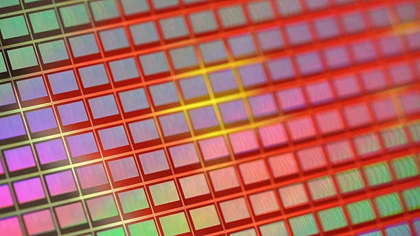 A colorful grid graphic.