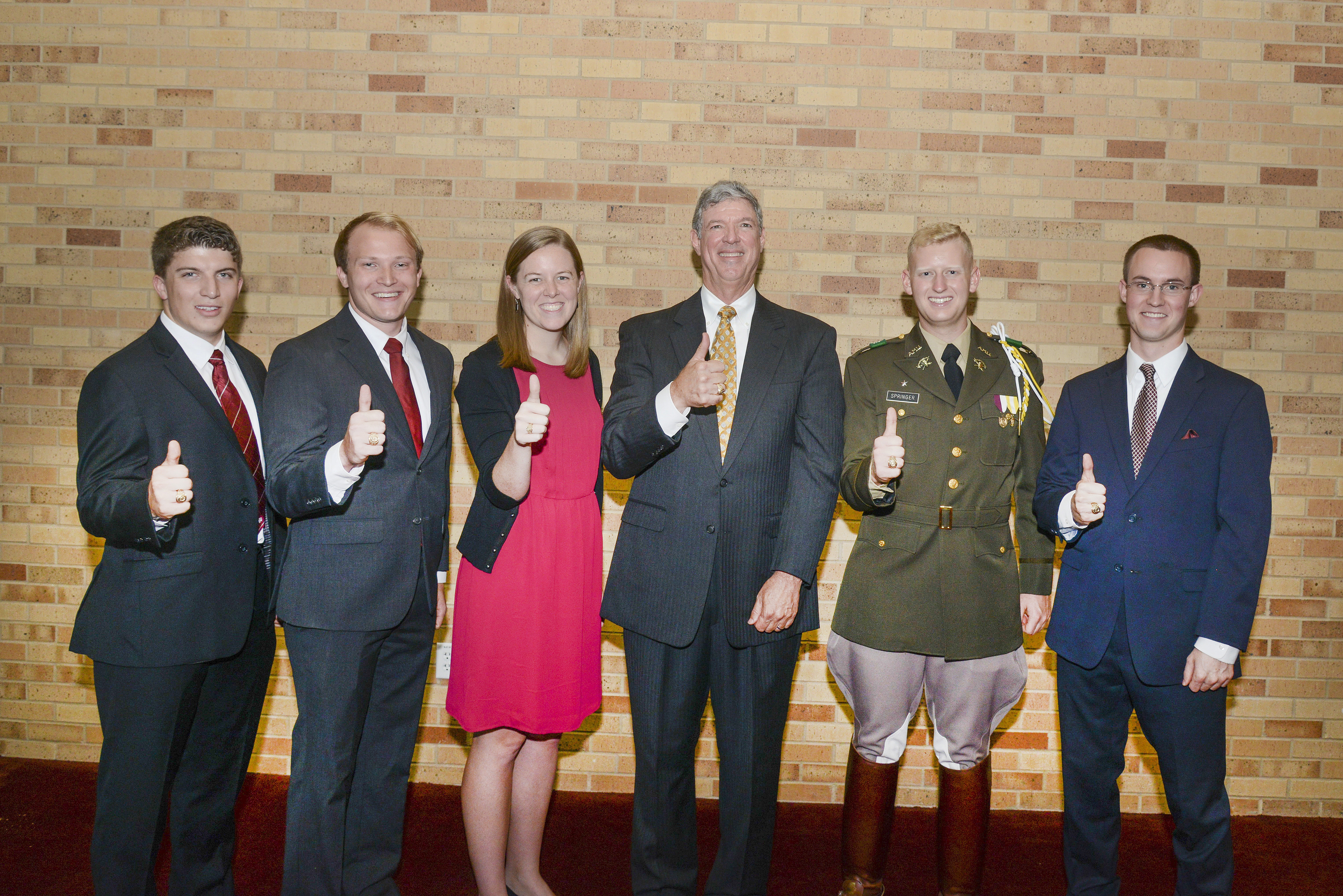 Craig C. Brown Oustanding Senior Engineering Award recipients