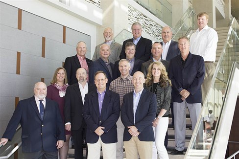 Brent Lyon with Advisory Council Members