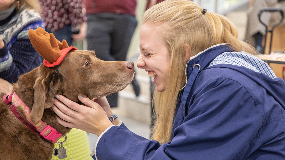 students with pets