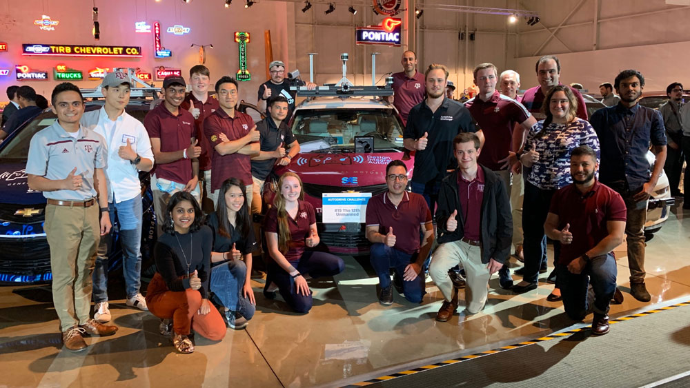 The Texas A&amp;M AutoDrive Challenge team