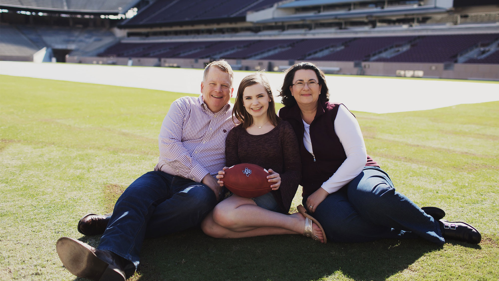 Michael and Angela Tuller with their daughter Ellie Tuller