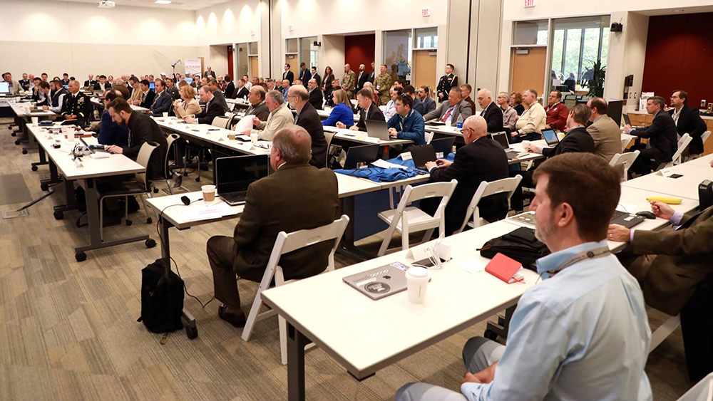 Audience attending Drone Venture Day