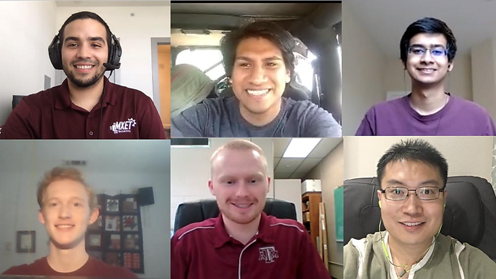 From left to right: Jorge Roa, Alex Trejos, Daniyal Ansari, Trent Collins, Michiel Ashley, Xingyong Song (Faculty advisor).