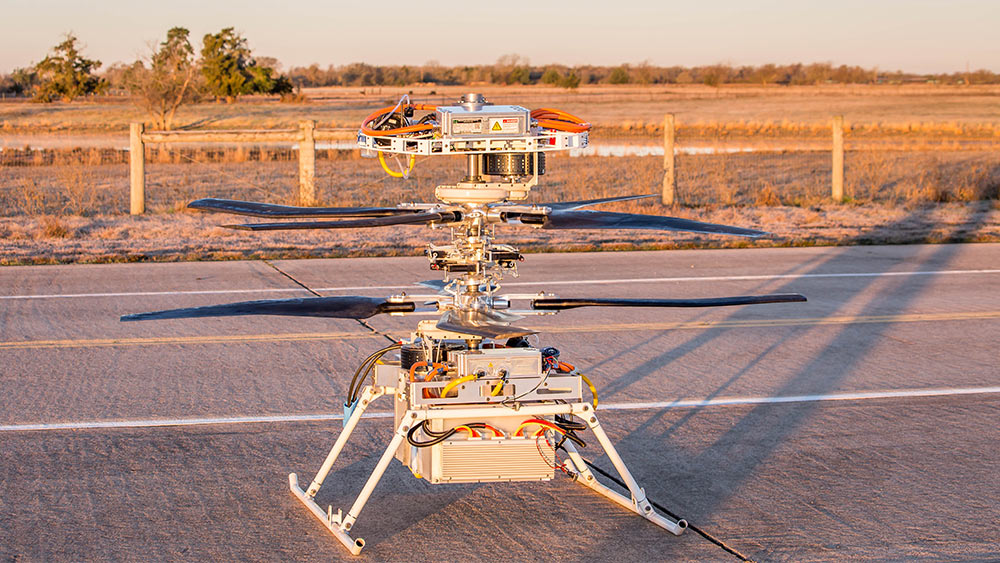 A prototype of a personal flying vehicle