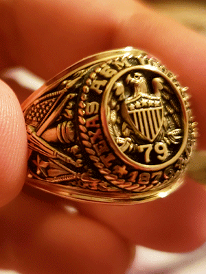 Walid Azzam's Aggie ring 