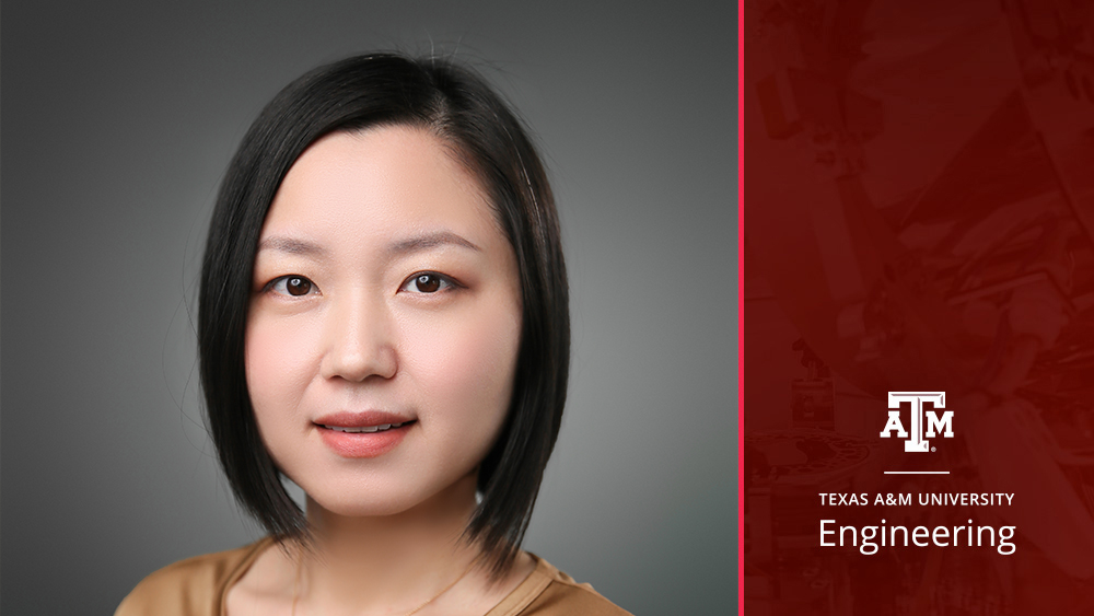 Headshot: Dr. Na Zou. Texas A&M University Engineering.