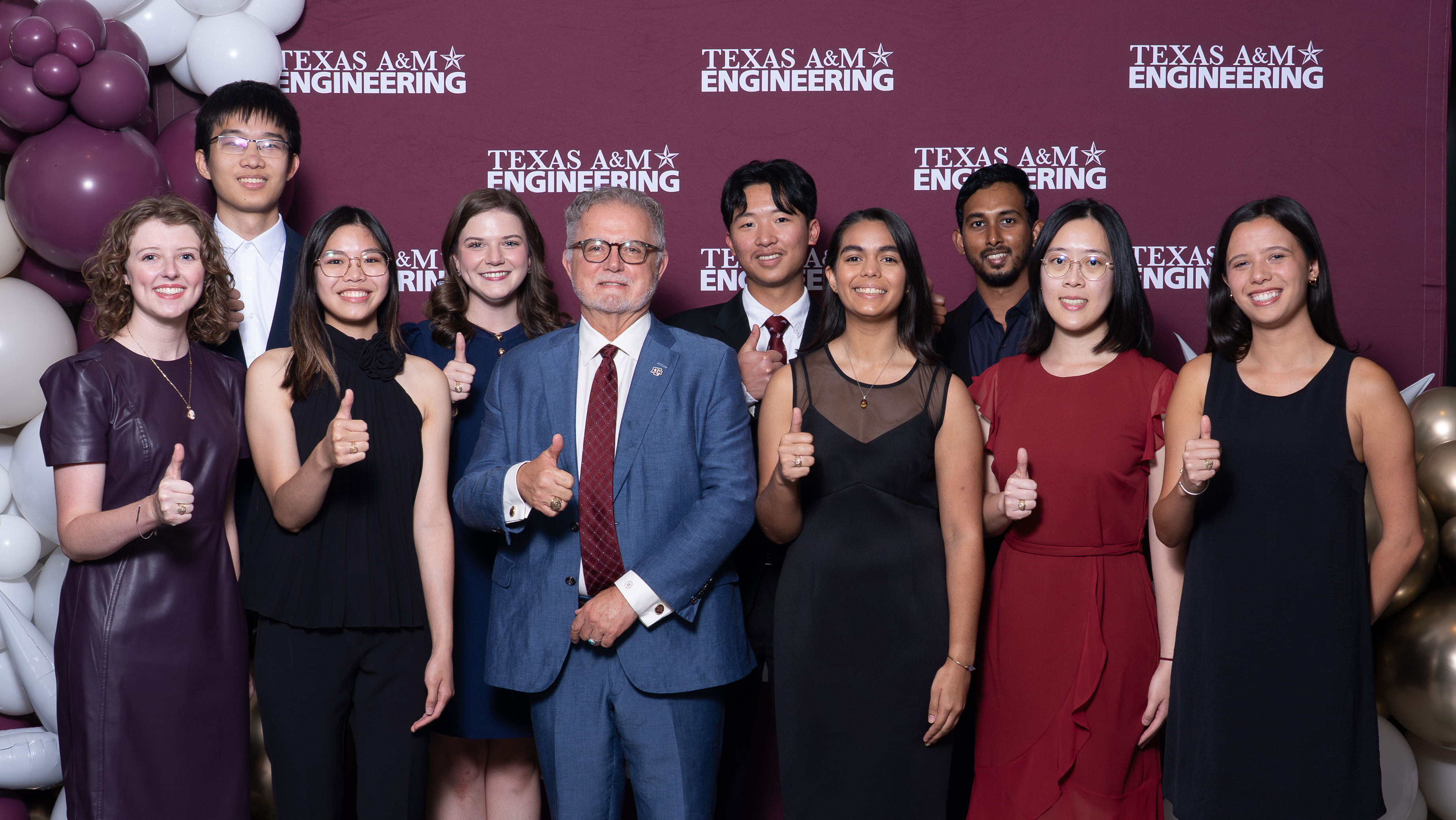 A group of people posing for a photo.