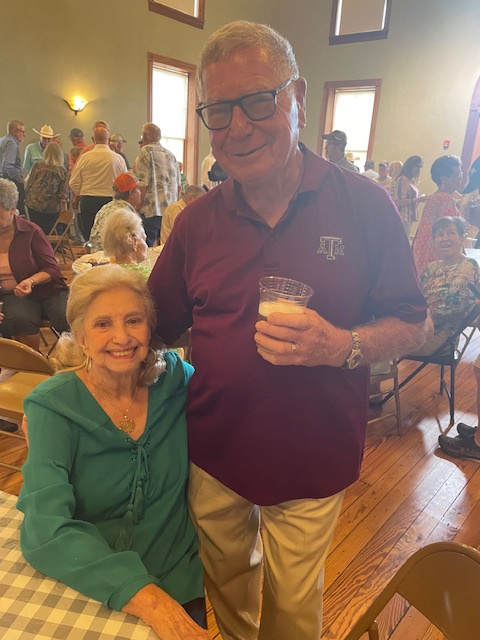 David and Carol Gastinger pose for photo.
