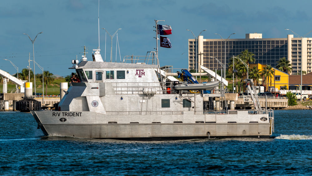 The R/V Trident boat